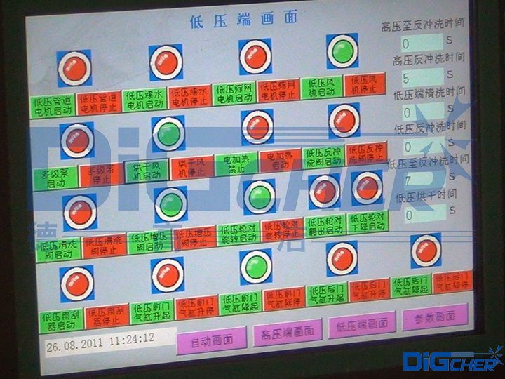 高速動車組輪對超高壓水除漆系統(tǒng)PLC控制